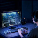 Luminária Barra Led Luz Monitor Notebook Computador Usb Mesa Preto Preto