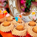 10 Chapeuzinho Miniatura Mini Chapéu Palha Festa Junina