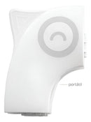 Redutor De Assento Portátil Buba Dobrável Infantil Viagem Cor Branco