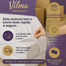 2 Fronha Avulsa Percal 200 Fios Algodão Ponto Palit Palha Liso