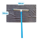 Celeste Pano de Chão Limpeza Microfibra Grande 80x50 2 unidades Branco/Cinza