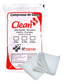 Compressas De Gazes 13 Fios Com 500 Unidades Pacote Curativo