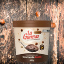 Pasta de Amendoim La Ganexa Zero Açúcar Pote 450g Sabor Creme de Avelã