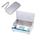 Estufa Manicure Esterilizadora Alicates Unha + Kit Mega Bell Cor Branco