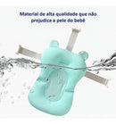 Almofada de Banho para Bebê Azul Baby Infantil Anatômica Ursinho Menino Menina