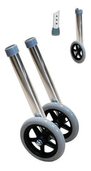 Par De Rodas Para Andador D10 Dobrável Articulado Dellamed