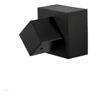 Acabamento De Registro Quadrado Grande - Preto Fosco Preto Fosco
