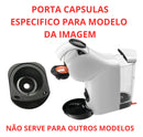 Gaveta Suporte Porta Capsula Cafeteira Dolce Gusto Genio S Cor Preto