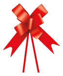 10 Laços Mágico Fácil Pronto Presente Médio Cromus 18 Mm Cor Vermelho