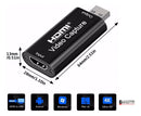 Placa De Captura Hdmi 4k Usb 1080p Full Hd Live Streaming Conversor Video Gamer Plug Play Chrome Technology