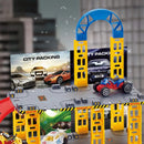 Posto De Gasolina Garagem 3 Andares Pais & Filhos Carrinho Brinquedo Infantil Corrida