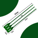 100 Lacre para malote numerado 23 cm verde segurança viagem Rigoran