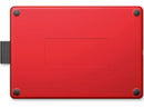 Mesa Digitalizadora One By Wacom CTL472, Pequena, Cor Preto e Vermelho