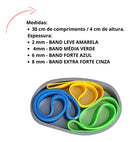 Faixa Elástica Rubber Band Prottector Extra-forte Cinza