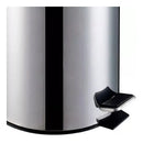Lixeira Inox 5L com Pedal - Compacta, Higiênica e Resistente para Banheiro e Cozinha | Organize Seu Espaço.