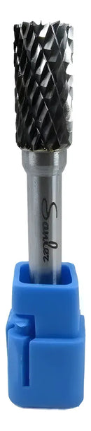 Lima Rotativa Cilindrica Aex12 X 25 Md Corte Duplo Haste 6