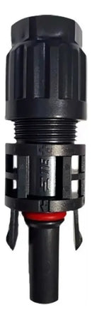 Conector Mc4 Painel Solar Energia Solar Cor Preto Placa