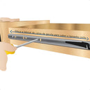 4 Pares Corrediça 35cm Corrediça Telescópica Trilho para Gaveta Ekom