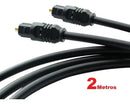 Cabo Audio Optico Digital Toslink 1.50 Metros ( Fino )