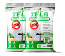 Kit 2 Telas Mosquiteira Janela Anti-inseto Para Mosquito Proteção Janela Porta Com Velcro Ajustável 150x180 Floresta Urbana