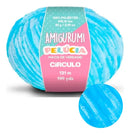 1 Fio Amigurumi Pelúcia Circulo 85g Maciez Ave 2194 turquesa
