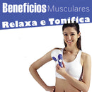 Aparelho Massageador Drenagem Linfática Redutor De Medidas Cor Azul