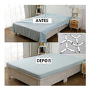 Prendedor Fixador Lençol 4 Prendedores C/ Nf Ajustável Top