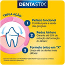 Petisco para Cães Adultos Raças Médias Pedigree Dentastix Pacote 180g 7 Unidades
