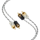 Cabo Rca Taramps 5 Metros 5m 500cm Estereo Banhado A Ouro Double Injetado Stereo Som Automotivo