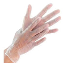 Luva de Vinil Descartável sem Pó G - Descarpack com 100 Unidades