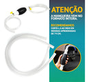 Bomba Sucção Manual Transferência Gasolina Etanol Óleo Água