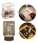 Luminaria Led De Escrever Com Caneta Lousa Quadro Mesa Anotações