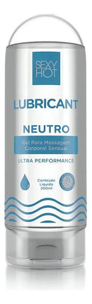 Gel Lubrificante Íntimo Base Água 200ml Super Deslizante