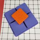 Forma Quadrada Silicone Sabonete Saboaria Artesanal Arabesco