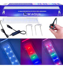 Luminária para Aquário De 40 A 50cm Com 4 Cores 44 Leds W.AQUA wb40