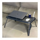 Tomate MTN888 Mesa Articulada Dobravel P/ Notebook Com Cooler Sofa Cama Negro