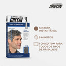 Kit 3x Tintura Em Gel Grecin Tons De Grisalho 40g