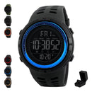 Relógio Masculino De Pulso Skmei Digital A Prova Dágua Top Cor da correia Preto Cor do bisel Azul SKM-1251 Cor do fundo Preto