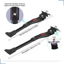 Descanso Lateral De Pé Antiderrapante Para Bike Aro 24/26/29 Cor Preto