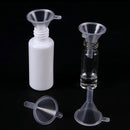 05 Unid. Mini Funil Descartável P/ Perfume - Aromaterapia  Transparente