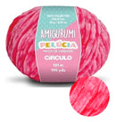 1 Fio Amigurumi Pelúcia Circulo 85g Maciez Avelu 3583 CEREJA