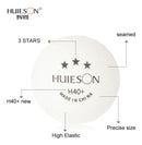 10 Bolas Plástico Abs Tênis De Mesa Huieson 3 Estrelas Branca