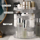 Organizador De Maquiagem Diamante Acrílico Giratório 360º G