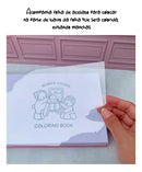 Livro Colorir Bobbie Goods Ursinho 100 Páginas Capa Dura Cor Rosa-claro