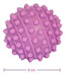 Brinquedo Bola Cravo Pequena Petshop Atacado 12 Unidades Cor Sortidas Pampet