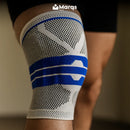 Kit 2 Joelheiras Articulada Compressão Ortopédica Crossfit Alivia Patelar Dor Joelho Proteção Perna Tamanho G