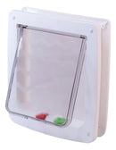 Porta Portinha Gato Cachorro G 27,5cm X 24,5 Cm Cor Branco