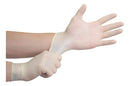 Luva Descartável de Látex com Pó Medix Cor Natural Tamanho M x 100 Unidades