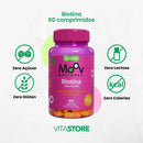 Kit 3 Biotina Moov 100% Da Idr - Total 180 Comprimidos Sem Sabor