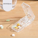 Cortador De Comprimidos Com Reservatório Porta Remédios